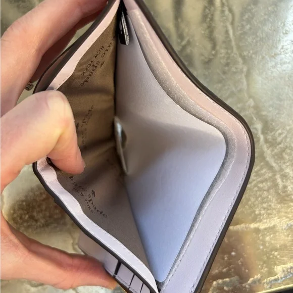 Kate Spade Lena “Hot Fudge” Leather Card Holder NWT - Picture 7 of 7